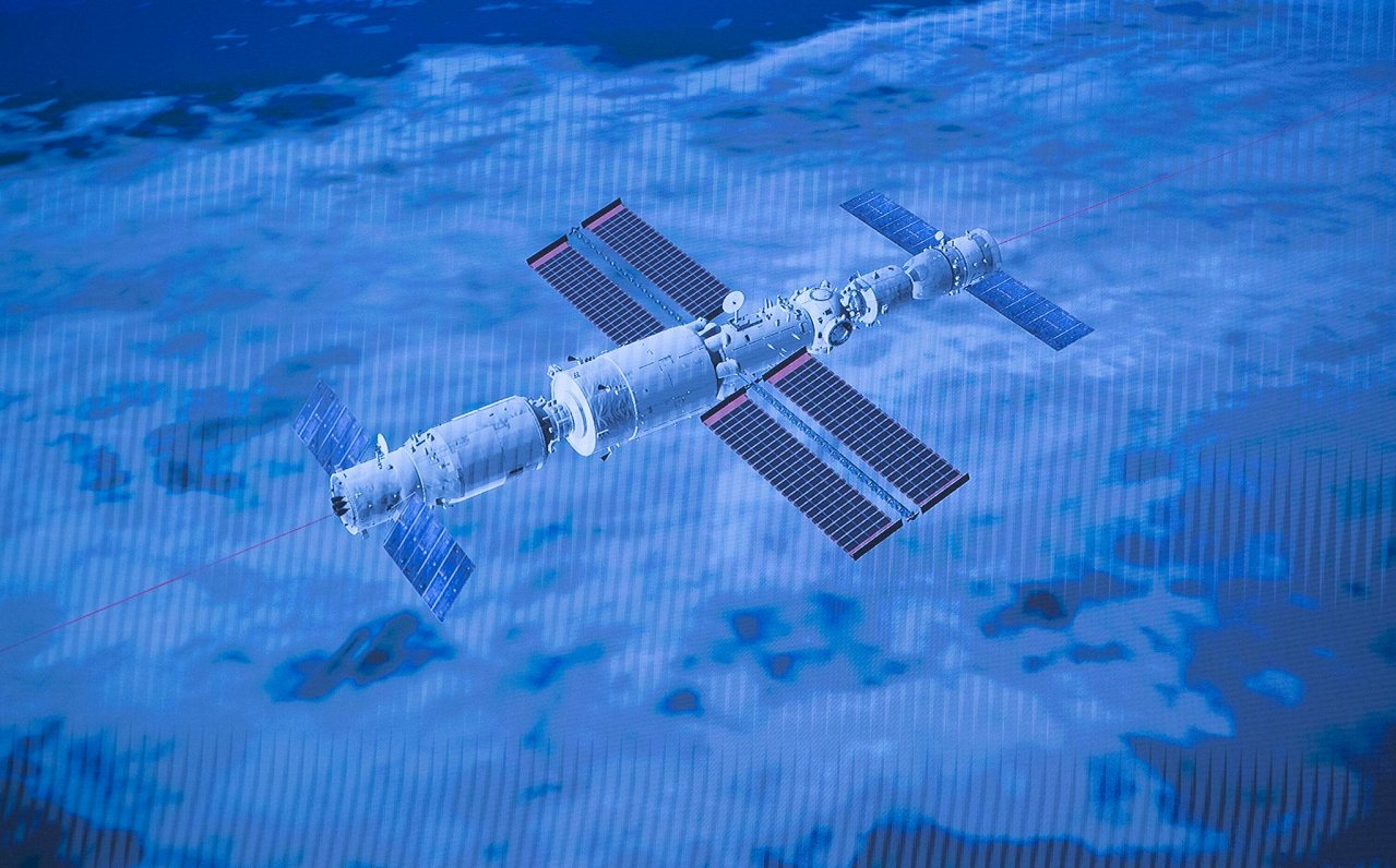 Ķīnas jaunbūvējamā kosmosa stacija, 17.06.2021.