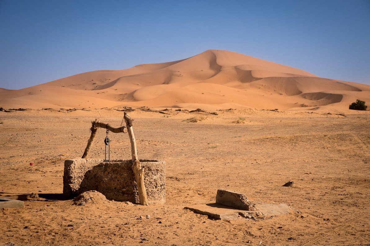 Sena aka Sahāras tuksnesī Marokā