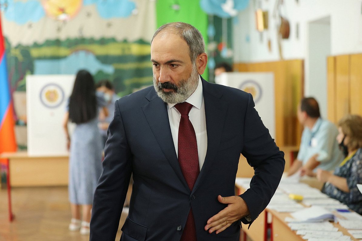 Armēnijas premjerministrs Nikols Pašinjans