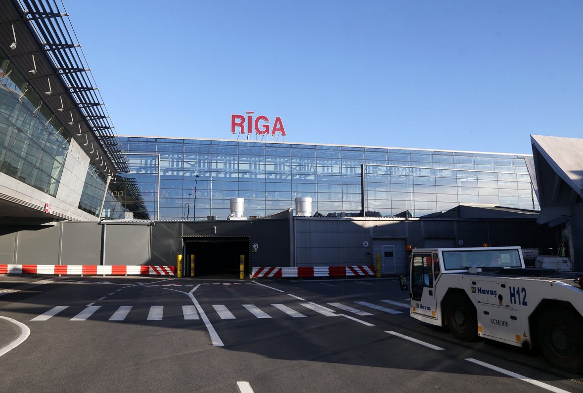Starptautiskās lidostas &quot;Rīga&quot; terminālis.