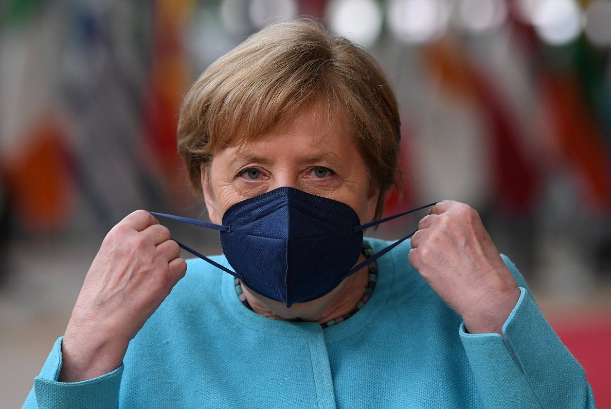 Vācijas kanclere Angele Merkele ES valstu līderu samitā 24. jūnijā Briselē