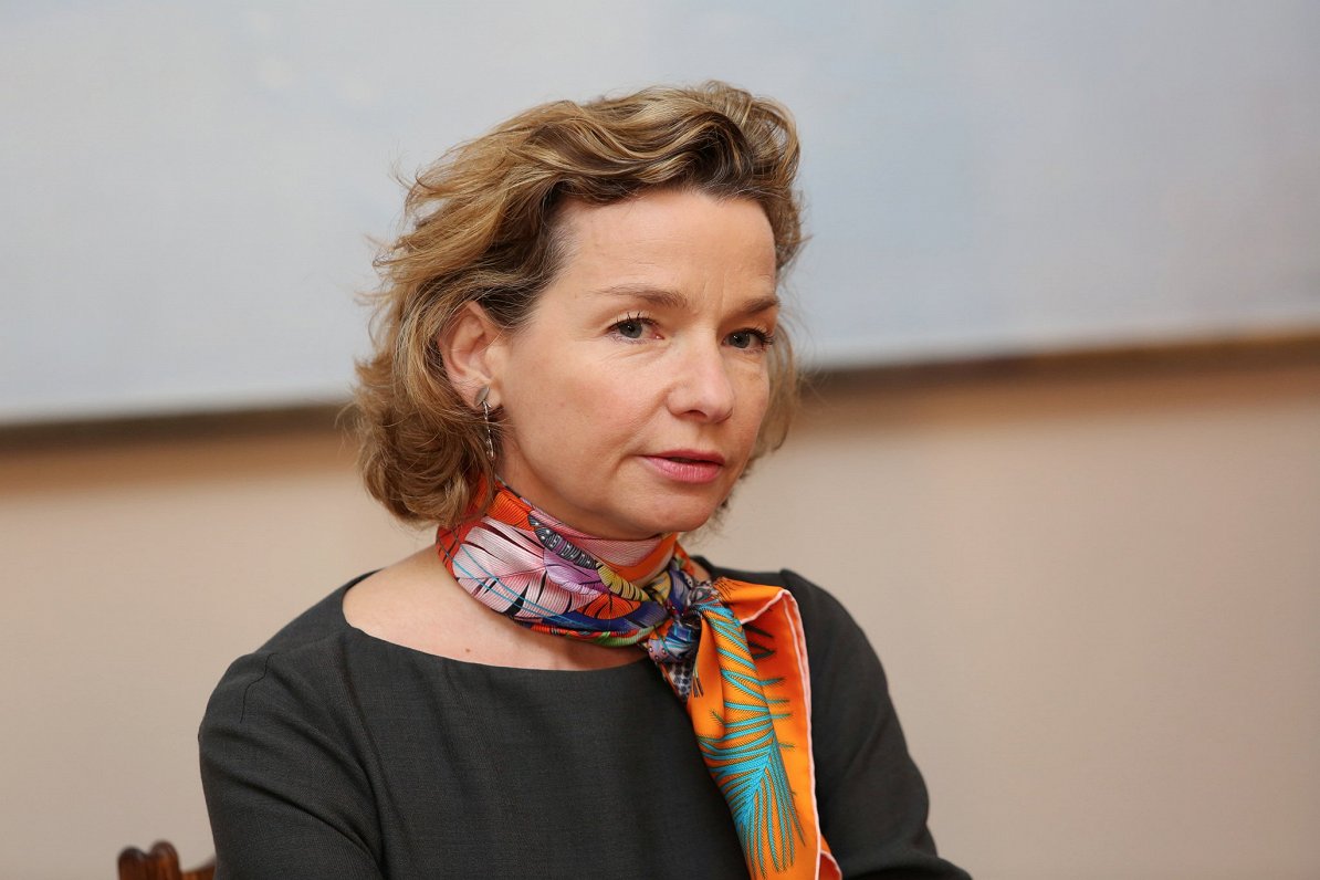 Francijas vēstniece Latvijā Aurēlija Ruajē Gunēna