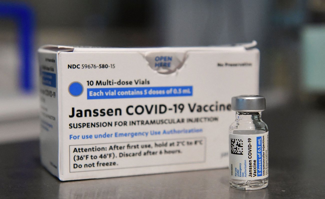  &quot;Johnson &amp; Johnson&quot; meitasuzņēmuma &quot;Janssen&quot; ražotās vakcīnas pret Covid-19...