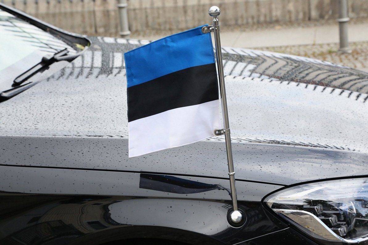 Igaunijas karogs. Attēls ilustratīvs.