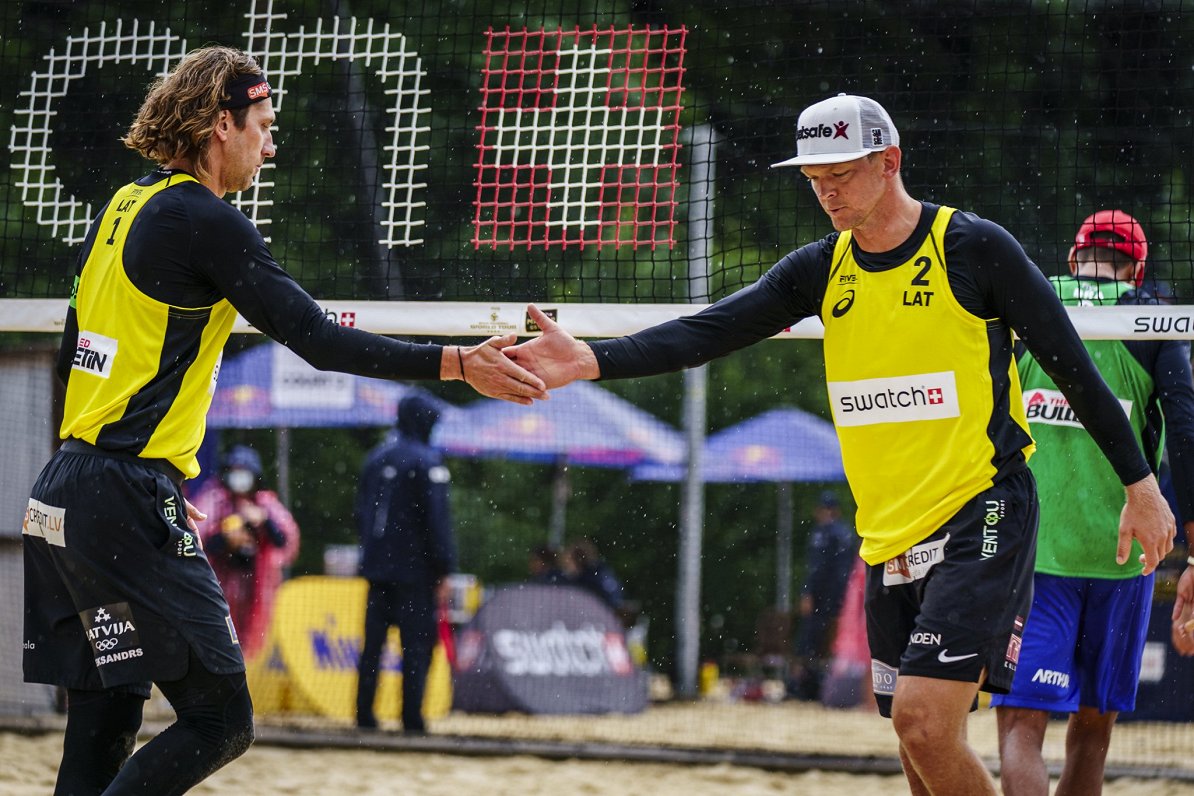 Beach volleyball players Samoilovs / Šmēdiņš The world tour concludes the 9th place / Article