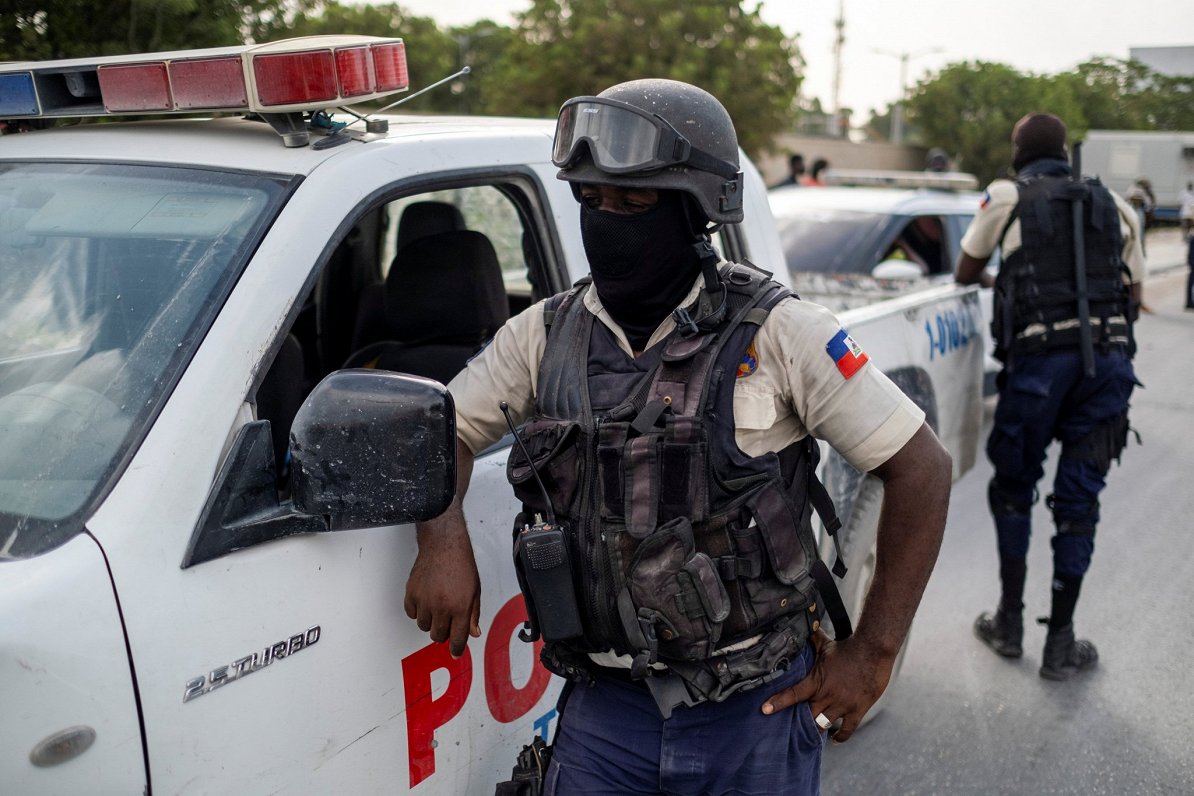 Haiti policija pēc prezidenta Žovenela Moiza slepkavības