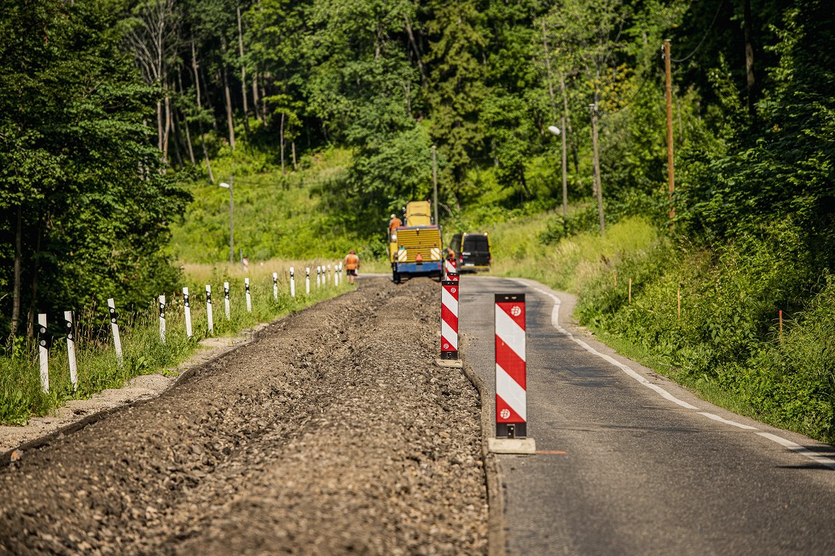 Reģionālā autoceļa pārbūve no Turaidas līdz Siguldai