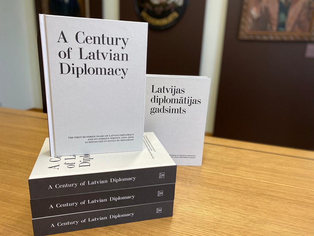 &quot;A century of Latvian diplomacy&quot; essay collection