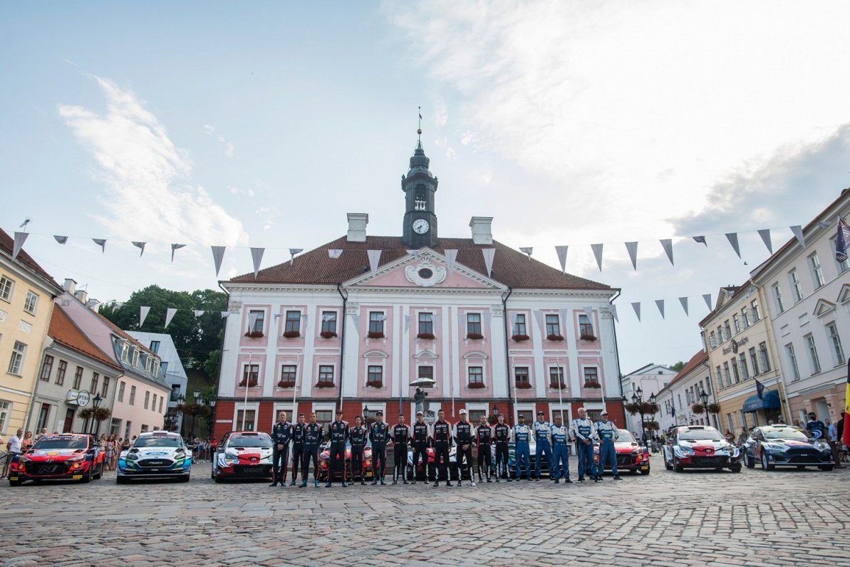 “Rally Estonia 2021” WRC ekipāžas.