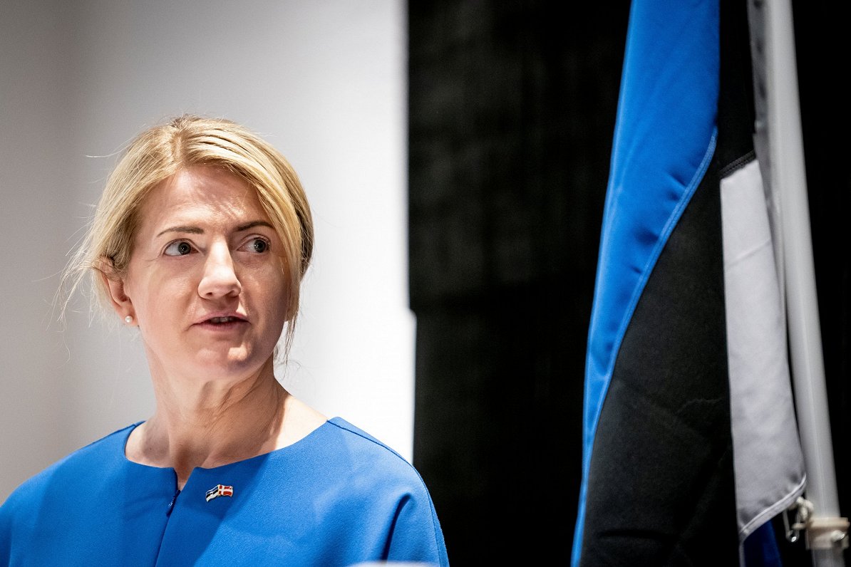 Igaunijas ārlietu ministre Eva Marija Līmetsa.