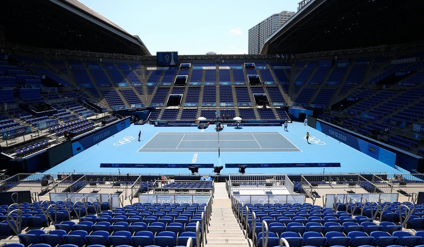 Tenisa stadions Tokijas olimpiskajās spēlēs