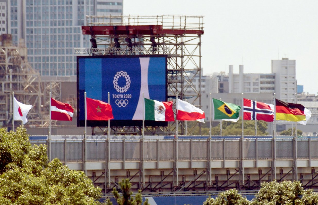 Valstu karogi Tokijas olimpiskajās spēlēs