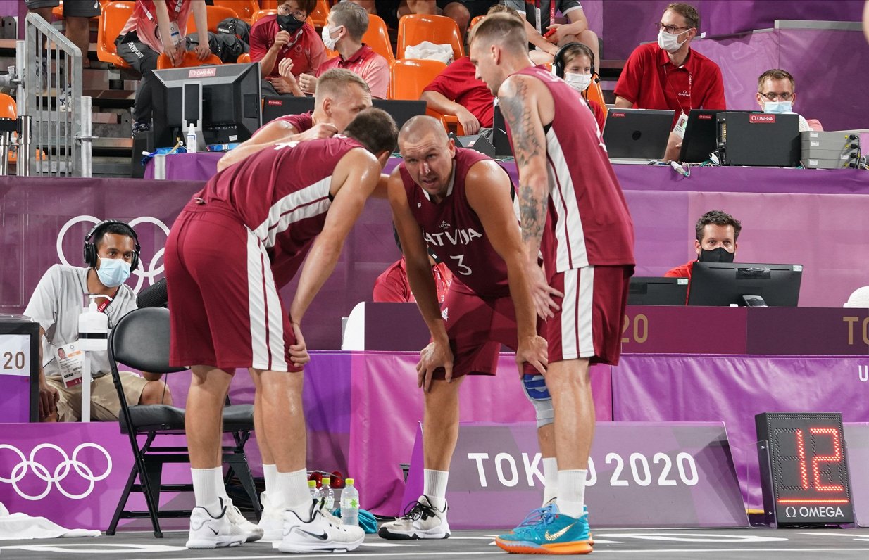 3x3 olimpiskais basketbols. Latvija - Krievijas Olimpiskās komitejas komanda