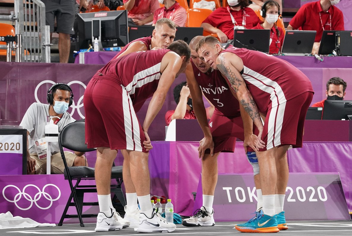 Latvijas 3x3 basketbola izlase Tokijas olimpiskajās spēlēs
