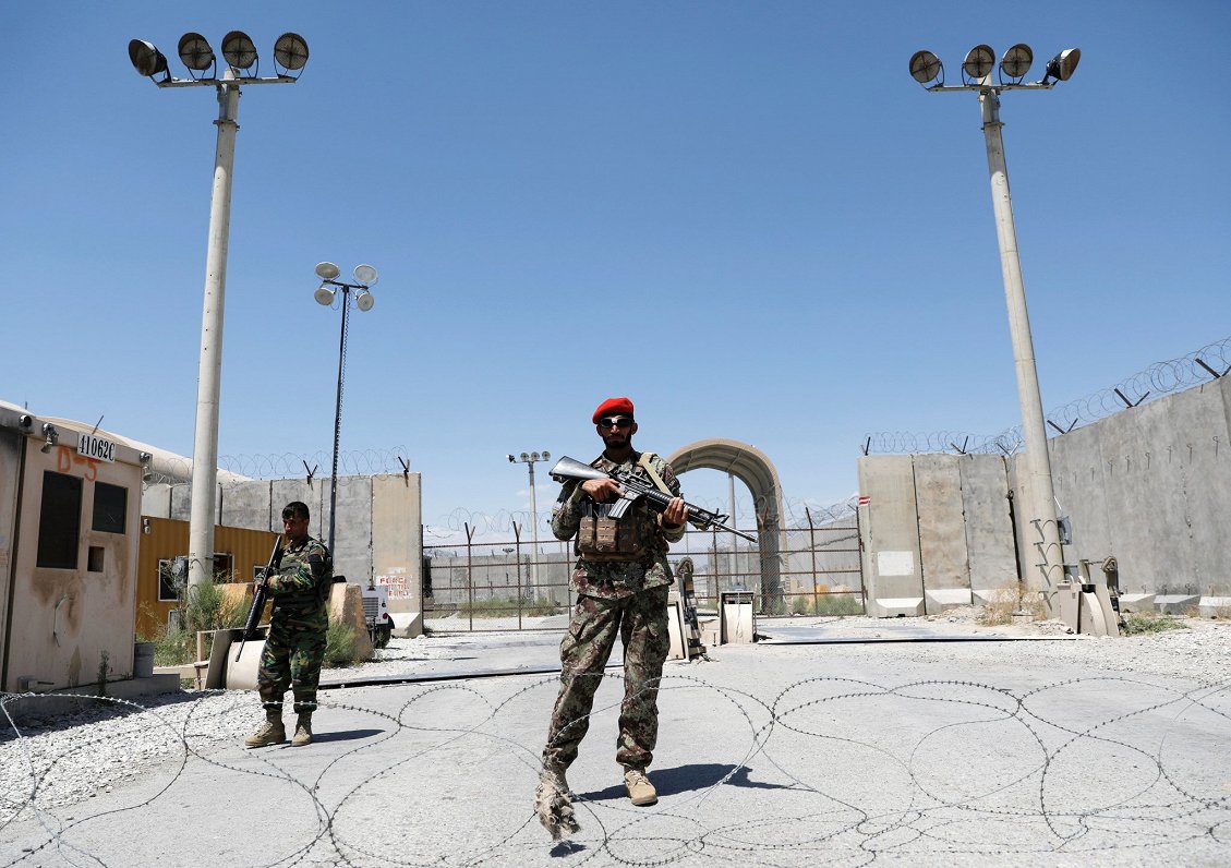 Bagramas bāze ir nodota Afganistānas armijas rīcībā