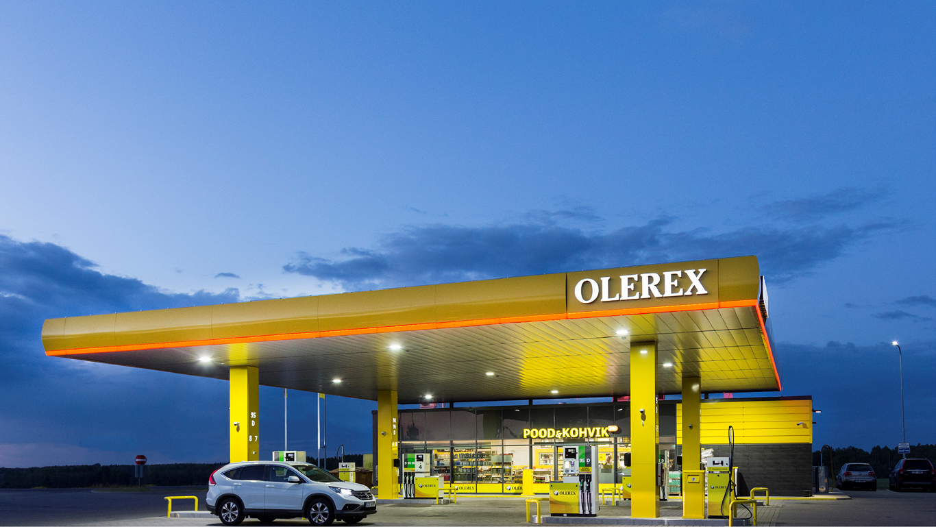Igaunijas degvielas uzpildes staciju (DUS) tīkla &quot;Olerex&quot; benzīntanks