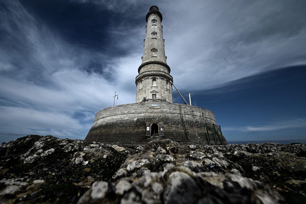 UNESCO Pasaules mantojuma sarakstā iekļautā Korduānas bāka (Cordouan Lighthouse) Francijā