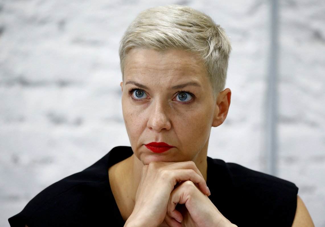 Baltkrievijas opozīcijas līdere Marija Koļesņikova