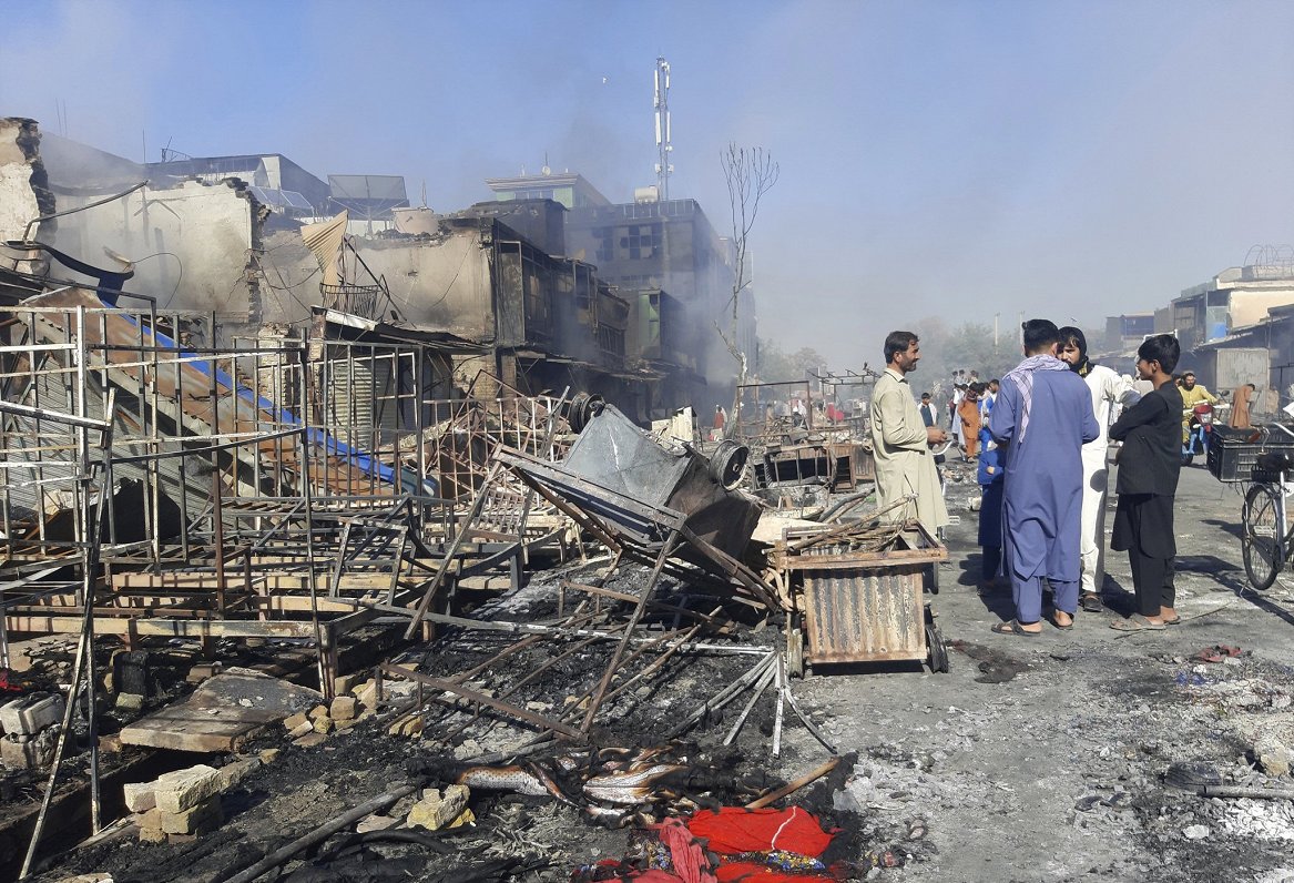 Postījumi pēc &quot;Taliban&quot; iebrukuma Kondozas provinces galvaspilsētā (08.08.2021)