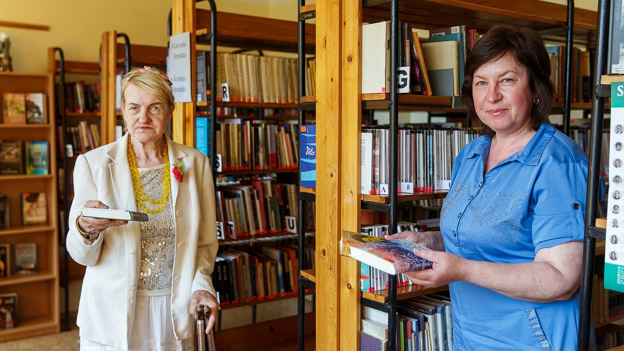 Библиотекарь из Эзере Агрита Пилибайте знает, что Ария требовательная читательница.