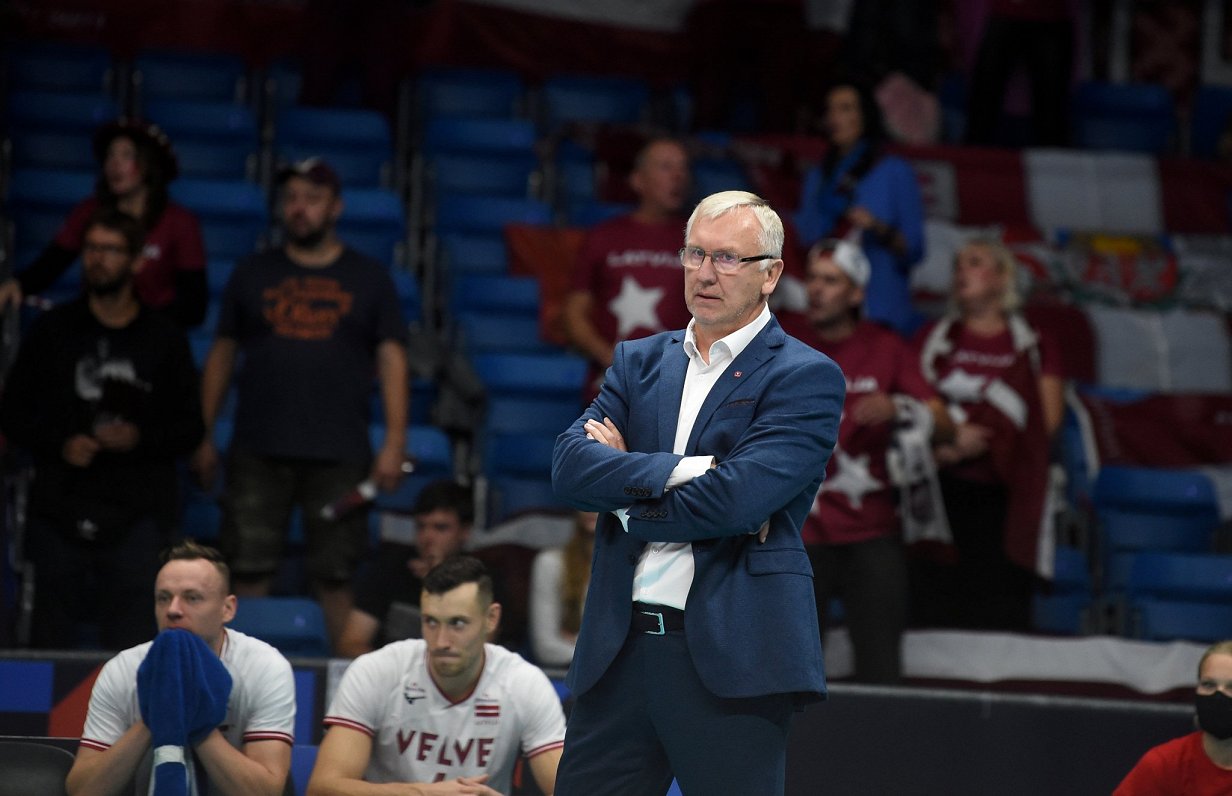 Latvijas volejbola izlases treneris Avo Kēls