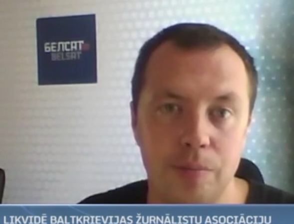 Baltkrievijas Žurnālistu asociācijas priekšsēdētāja vietnieks Boriss Gareckis