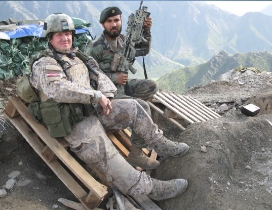 Voldemārs Anševics misijā Afganistānā