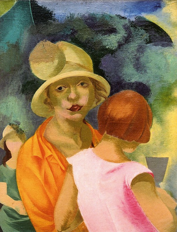 Konrāds Ubāns. Parkā. 1923.
