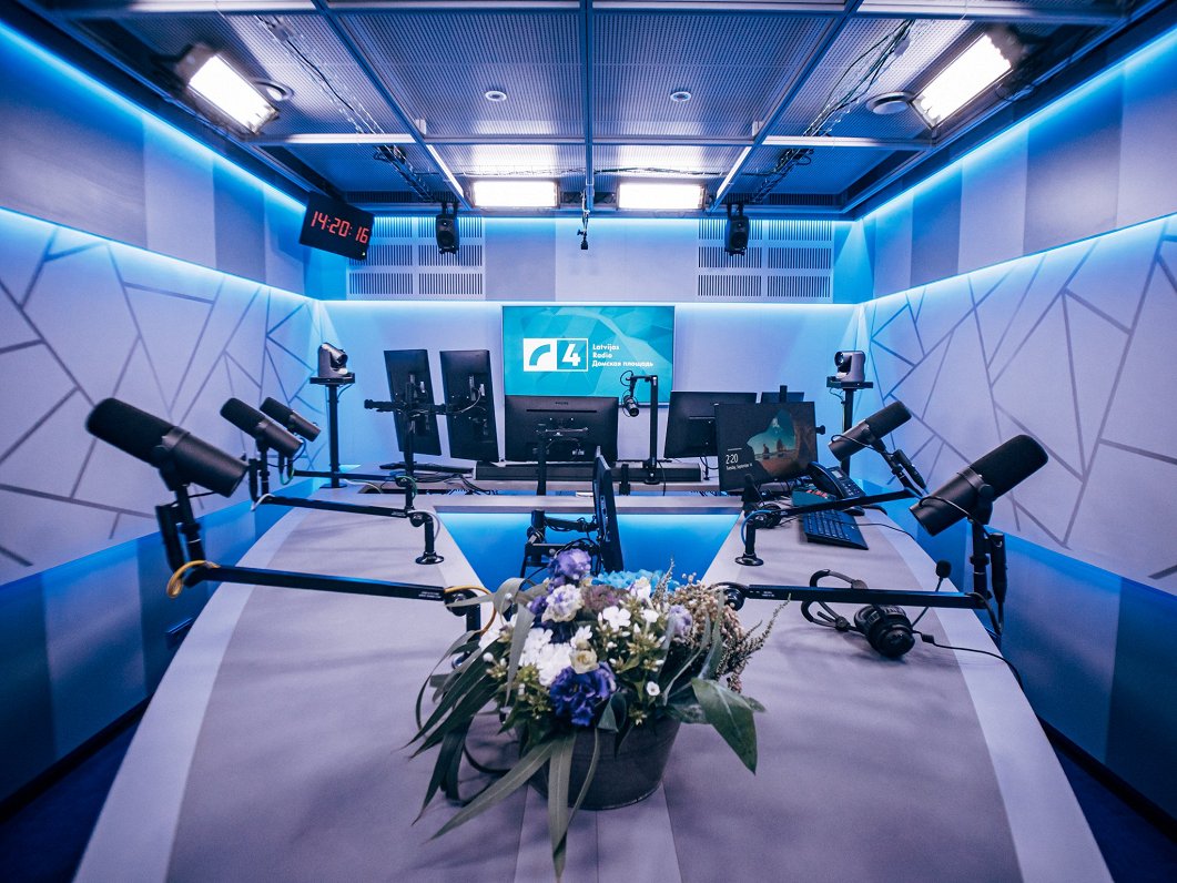 Latvijas Radio 4 sāk raidīt no jaunas multimediju studijas