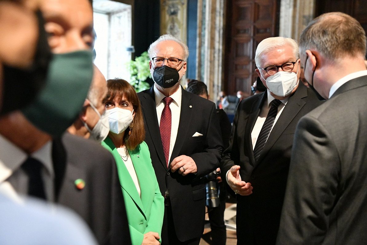 Valsts prezidents Egils Levits piedalās XVI Arajološas grupas sanāksmē Romā