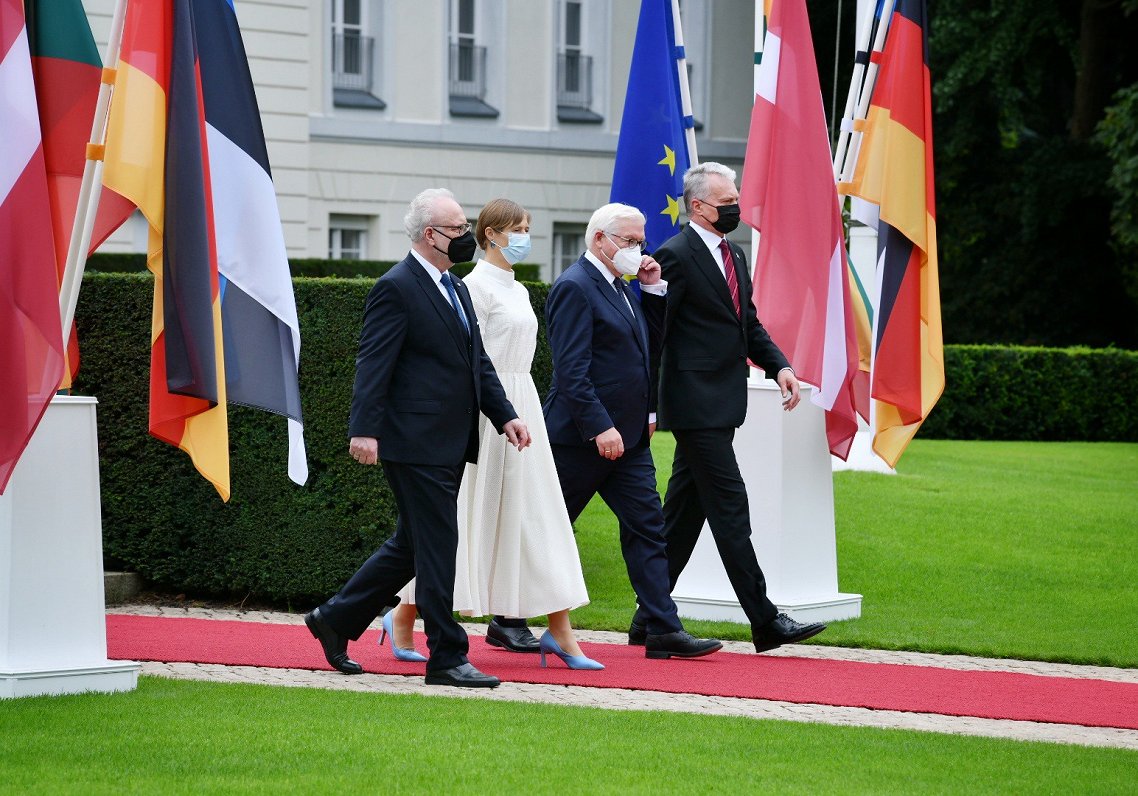 Presidents of Baltic states and Germany, Sep 2021