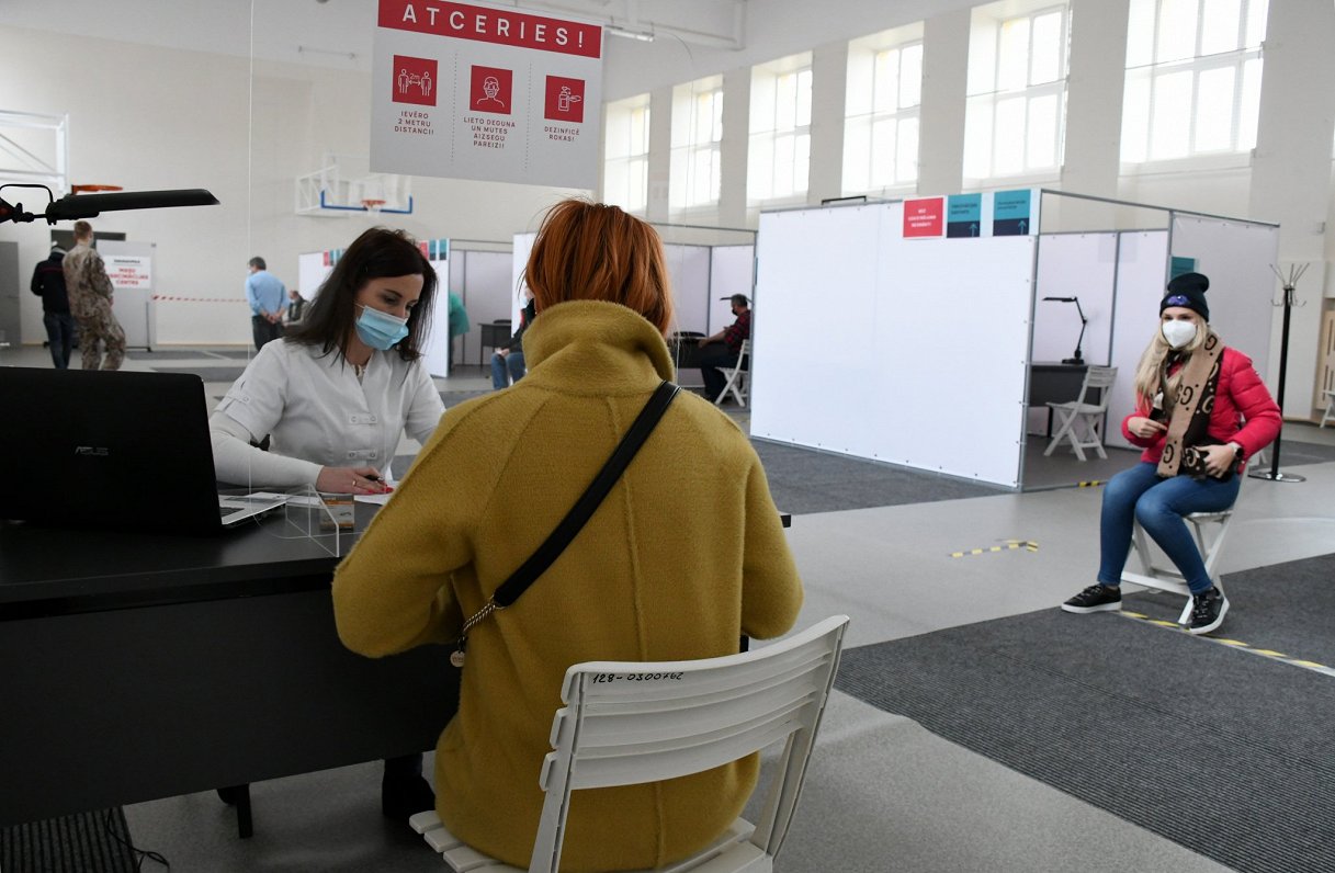 Vakcinācija Daugavpils sporta kompleksā