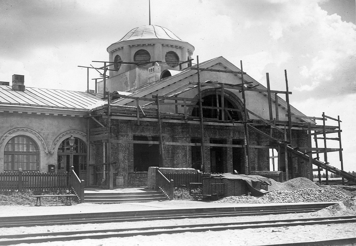 1926. gads. Top Zemgales dzelzceļa stacija