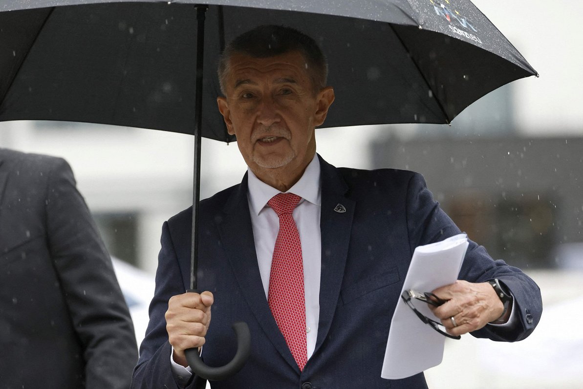 Čehijas premjerministrs Andrejs Babišs, 2021.gada rudens.