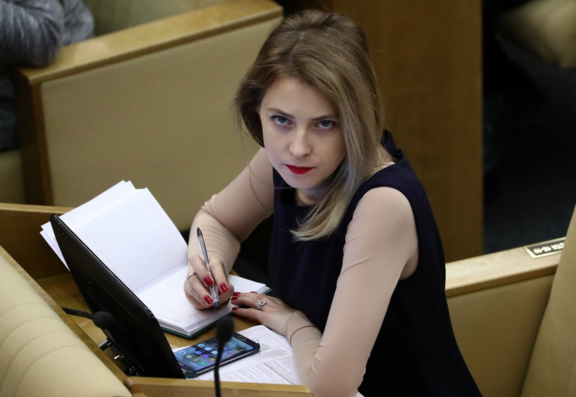 Natālija Poklonska iecelta par Krievijas vēstnieci Kaboverdē