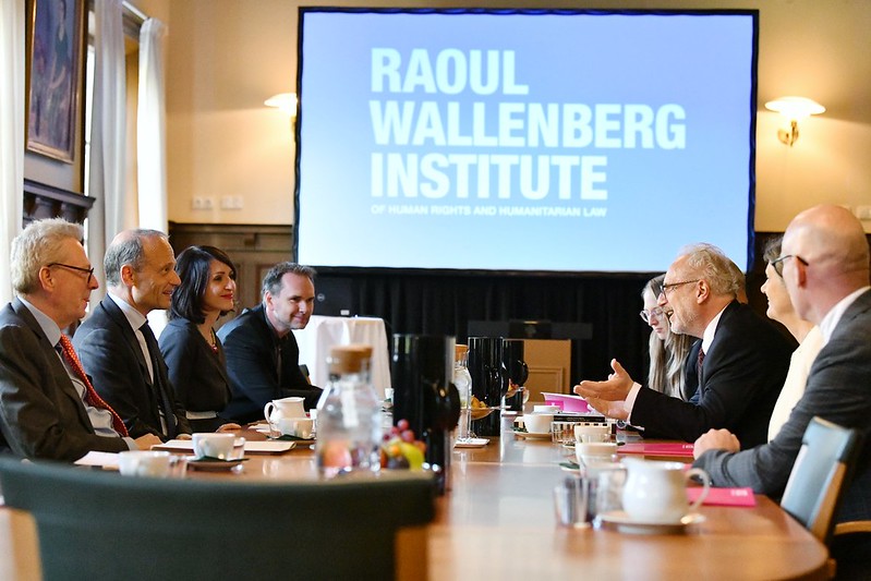 President Levits at Raoul Wallenberg Institute
