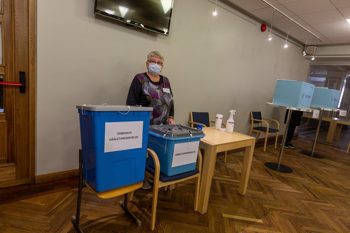 Igaunijā svētdien notiek pašvaldību vēlēšanas