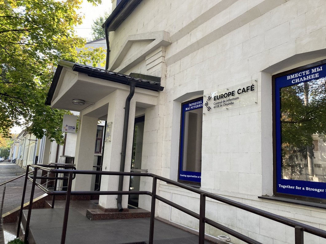 Eiropas kafejnīca - Eiropas Savienīvas informācijas centrs Moldovā