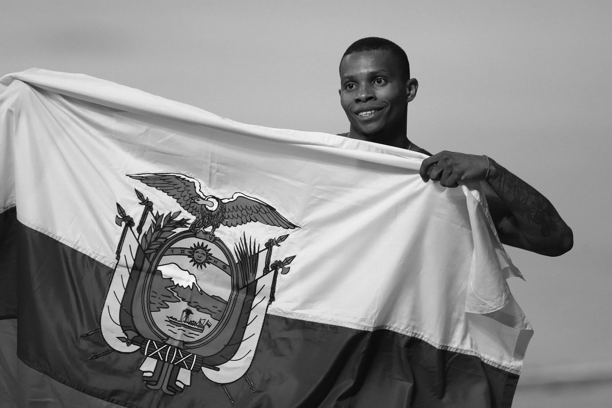 Alekss Kvinjoness 2019.gadā pasaules čempionātā Katarā