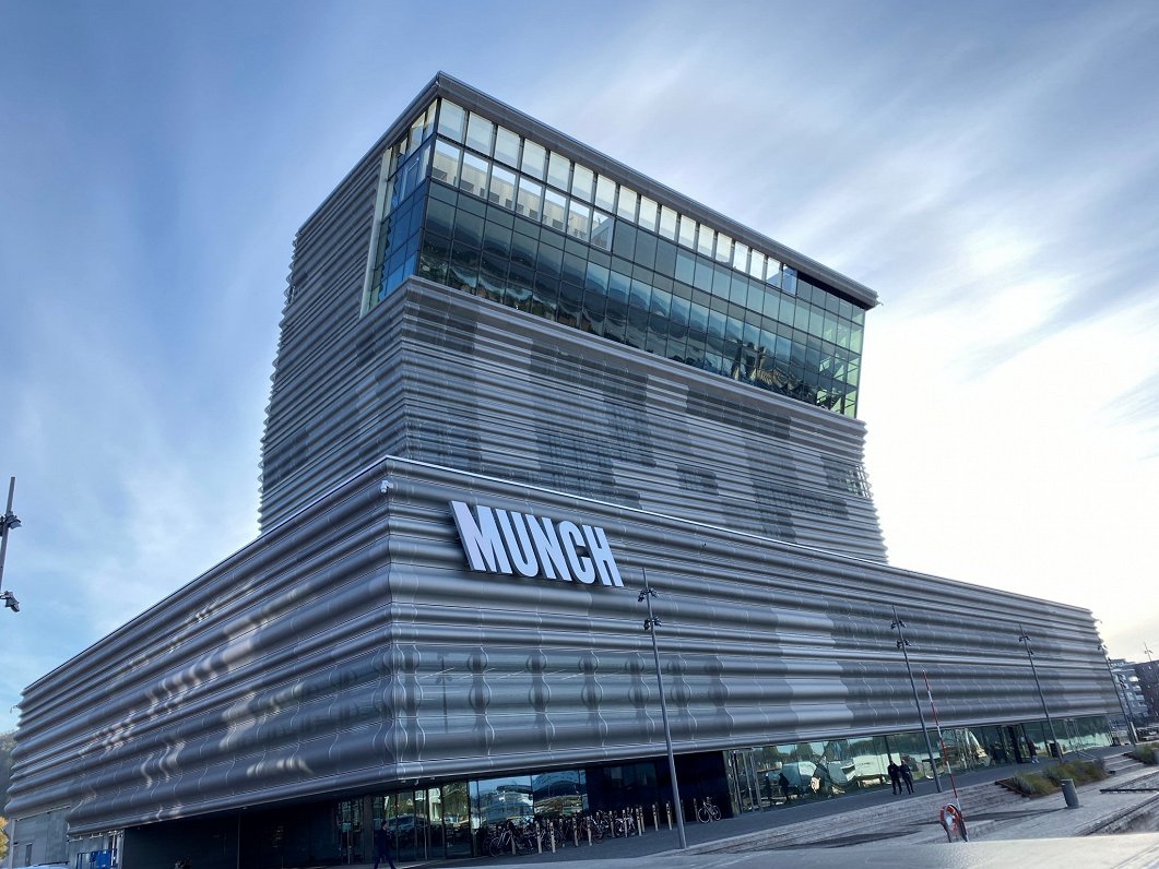 Oslo atklāts slavenā mākslinieka Edvarda Munka muzejs