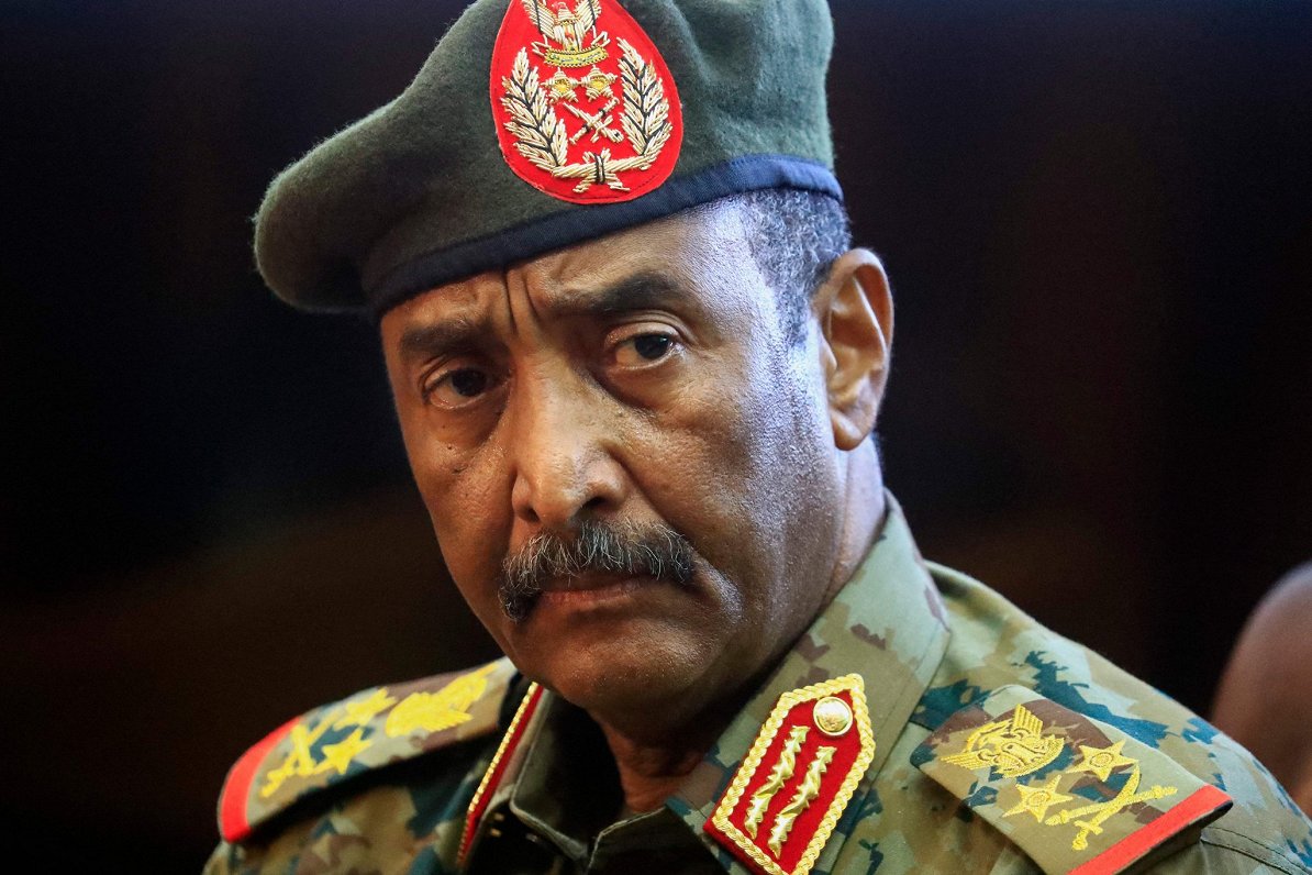 Sudānas militārā apvērsuma vadītājs ģenerālis Abdelfatihs el Burhans