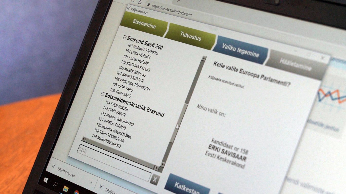 Igaunijā vēlētājiem ir iespēja nobalsot arī internetā