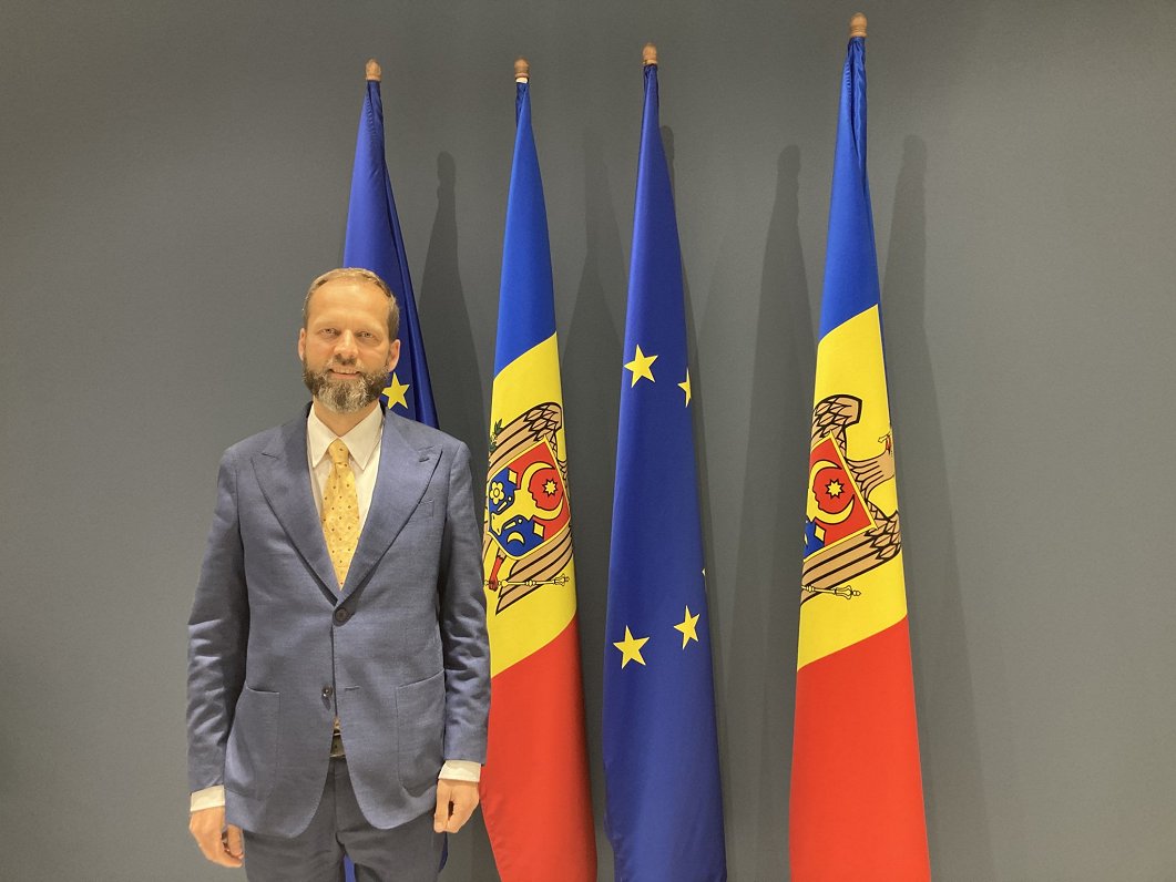 Eiropas Savienības delegācijas Moldovā vadītājs Jānis Mažeiks