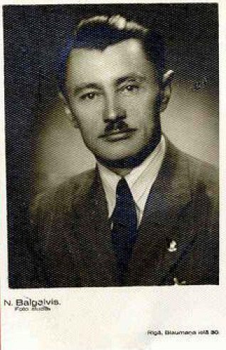 Attēlā Vikentijs Latkovskis, 1940. gads