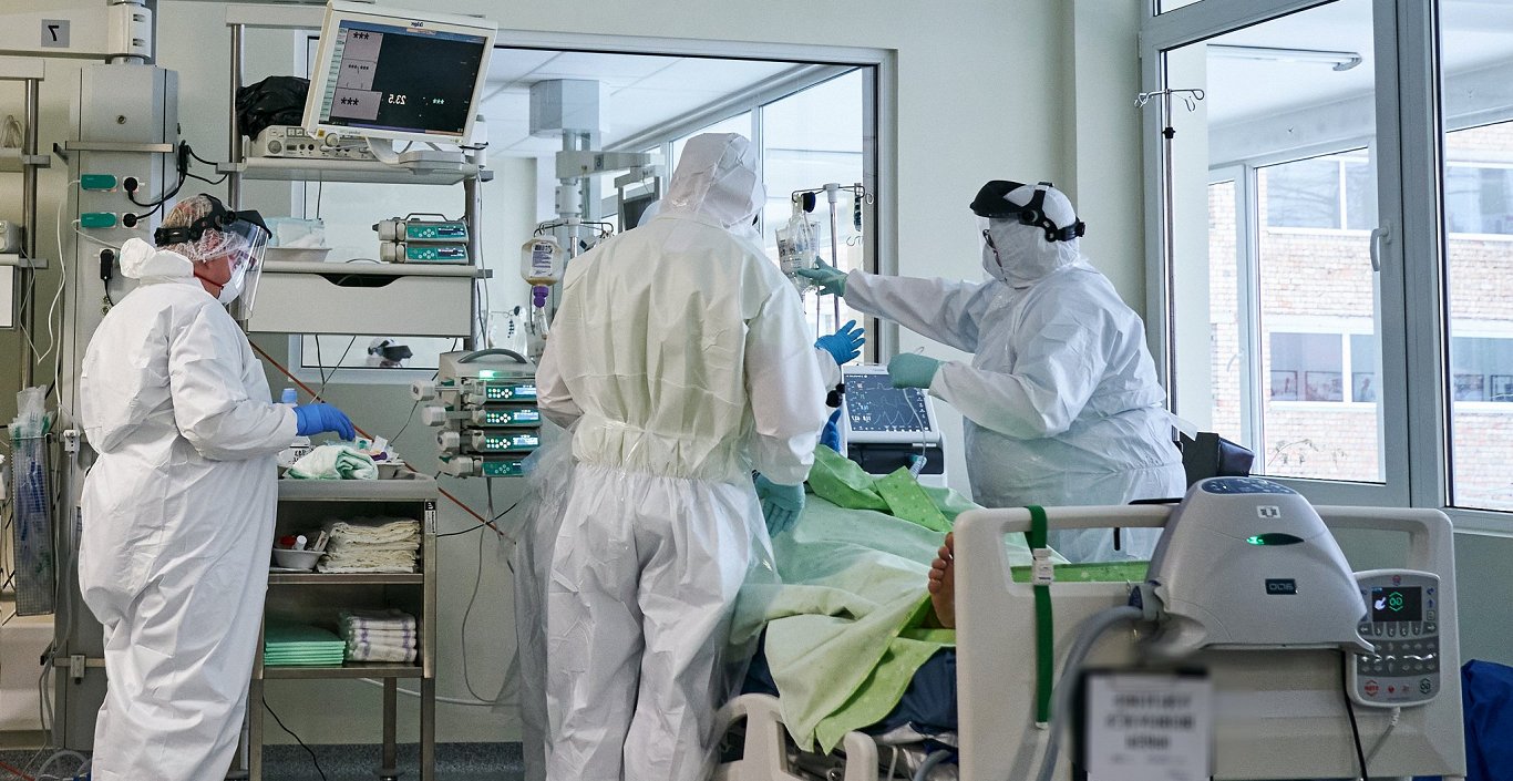 Лечение ковид-пациента в Восточной больнице