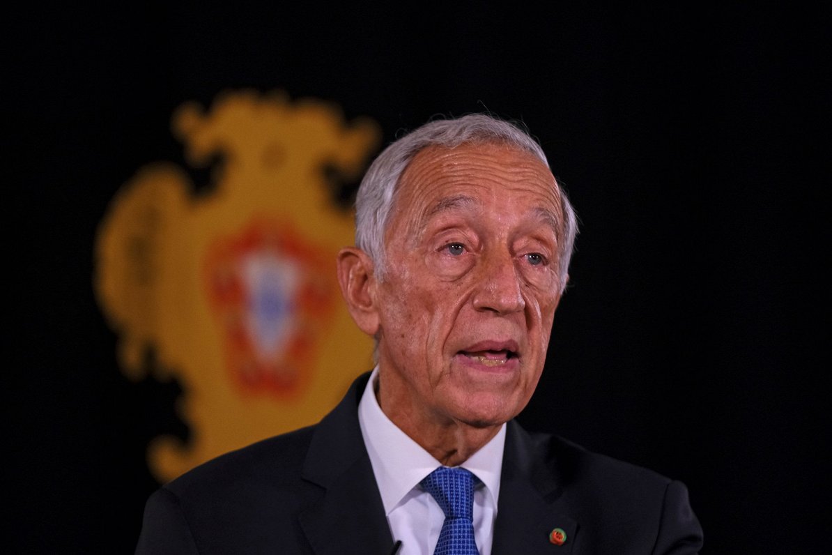 Portugāles prezidents Marselu Ribelu di Souza.