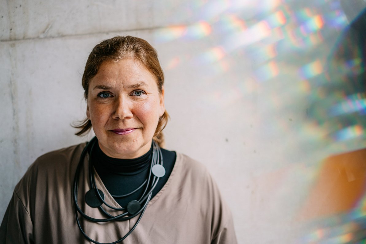 Latvijas Mākslas akadēmijas profesore Barbara Ābele.