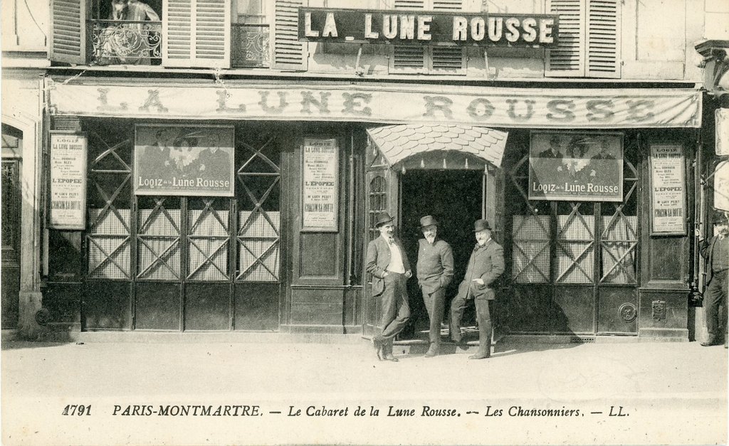 Parīzes kabarē klubs &quot;La Lune Rousse&quot;