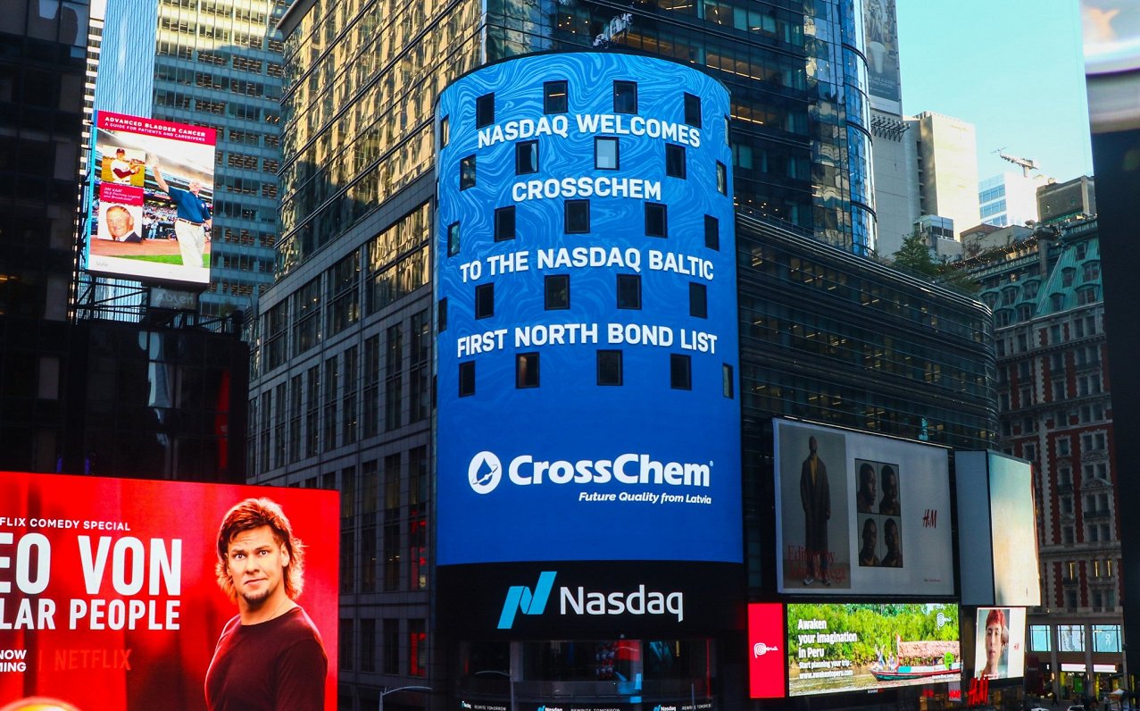 CrossChem joins Nasdaq Baltic First North bond market