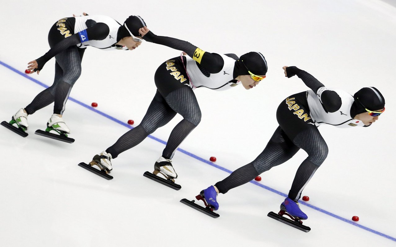 Japānas ātrslidotājas Phjončhanas ziemas olimpiskajās spēlēs